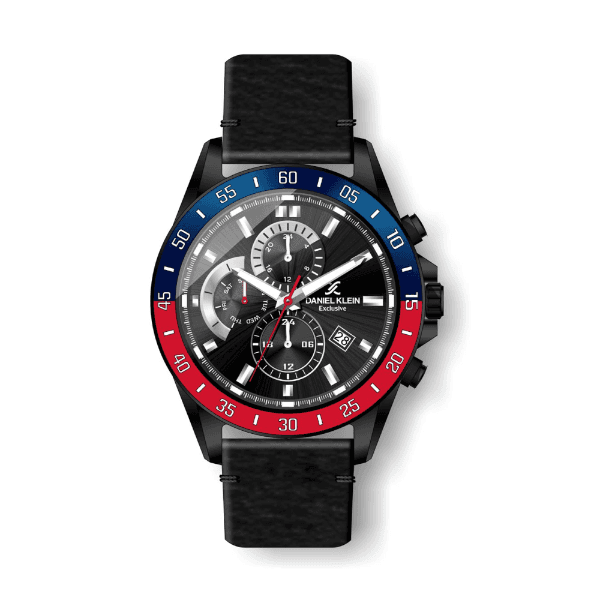 Relógio Analógico Masculino Daniel Klein Exclusive Dk.1.12455-5 Preto