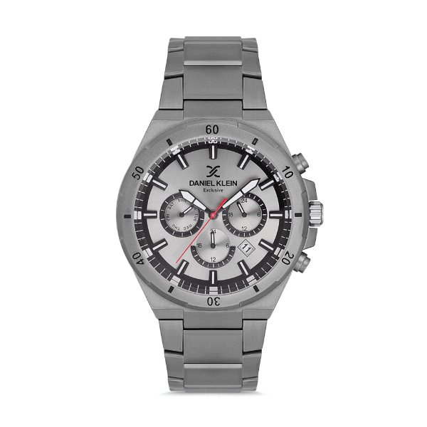 Relógio Analógico Daniel Klein Exclusive Dk.1.12605-6 Cinza