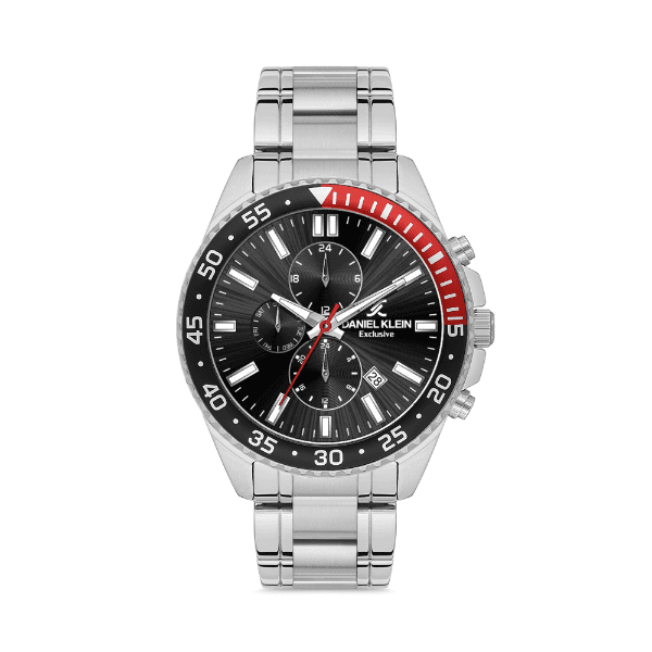 Relógio Analógico Masculino Daniel Klein Exclusive Dk.1.12618-1 Prata