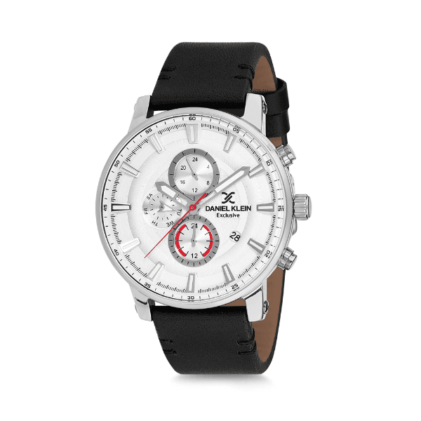 Relógio Analógico Masculino Daniel Klein Exclusive Dk12103-5 Preto e Prata