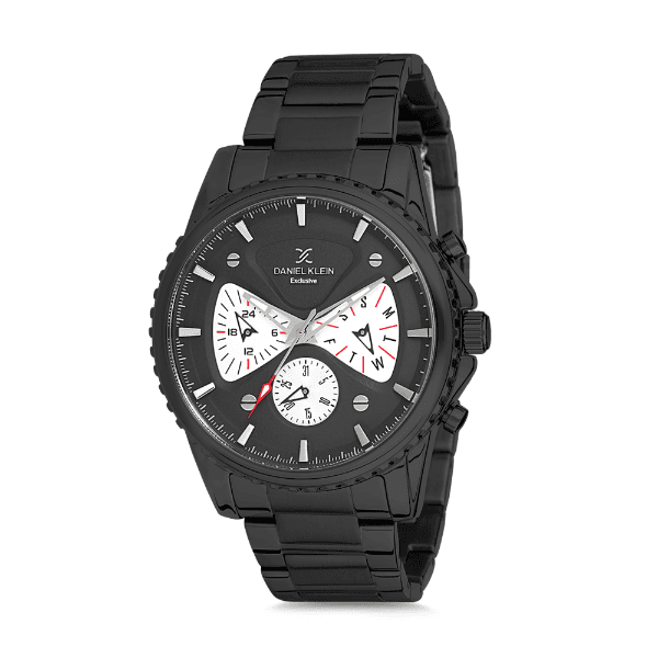 Relógio Analógico Daniel Klein Exclusive Dk12123-5 Preto