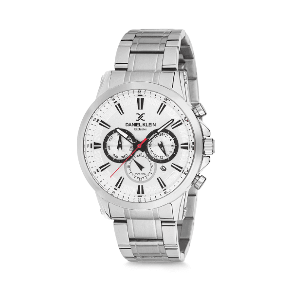 Relógio Analógico Masculino Daniel Klein Exclusive DK12224-1 - Prata
