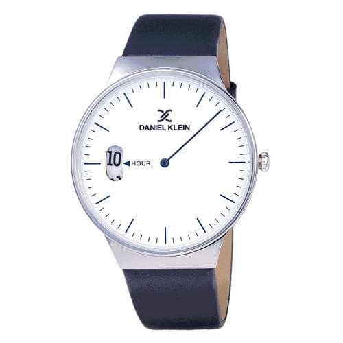 Relógio Analógico Daniel Klein Fiord Dk11908-4 Azul e Prata