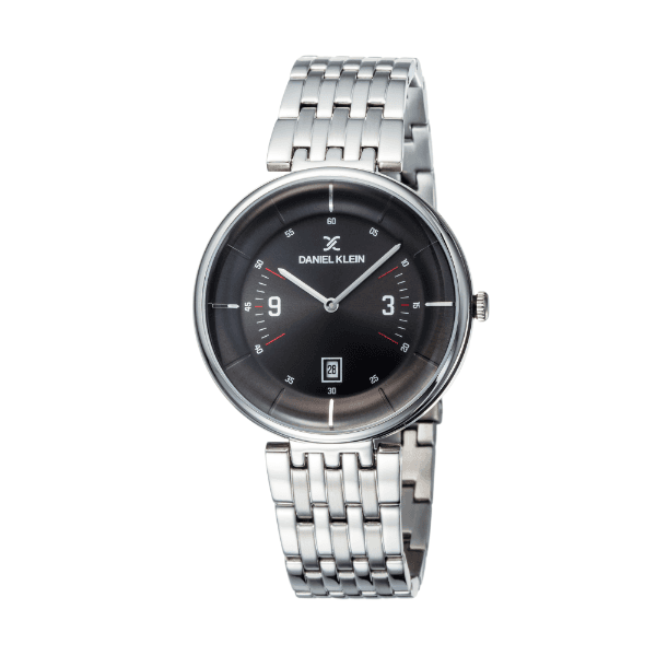 Relógio Analógico Daniel Klein Fiord Dk11964-2 Prata/Preto