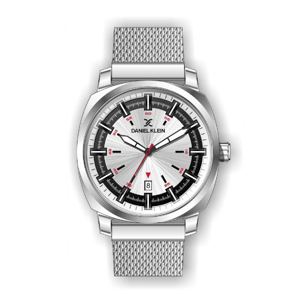 Relógio Analógico Daniel Klein Premium Dk.1.12257-1 Prata