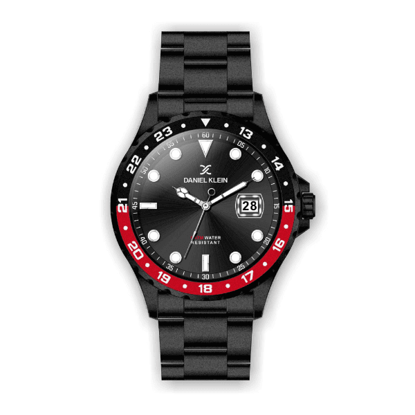 Relógio Analógico Daniel Klein Premium Dk.1.12350-6 Preto