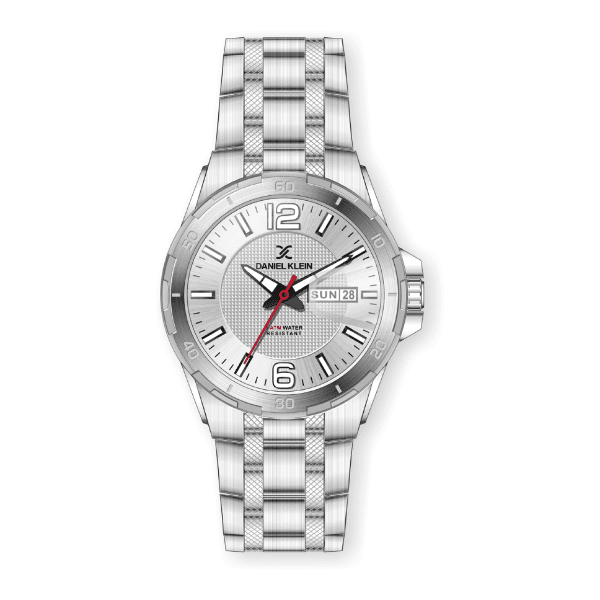 Relógio Analógico Daniel Klein Premium Dk.1.12380-1 Prata