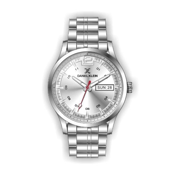 Relógio Analógico Masculino Daniel Klein Premium Dk.1.12420-1 Prata