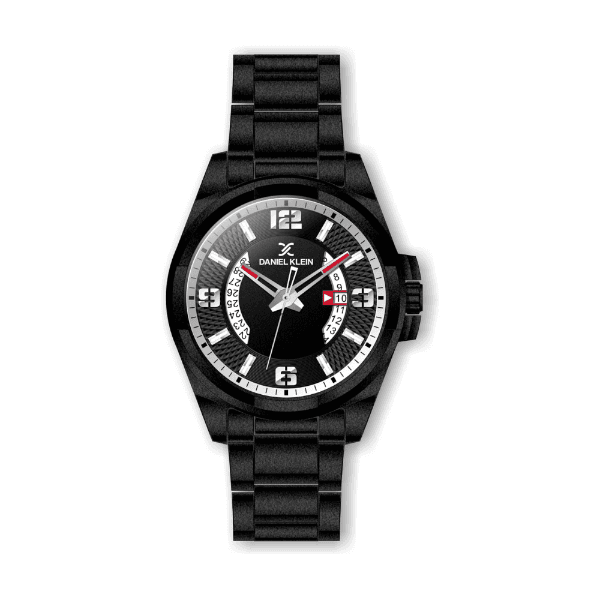 Relógio Analógico Daniel Klein Premium Dk.1.12443-3 Preto
