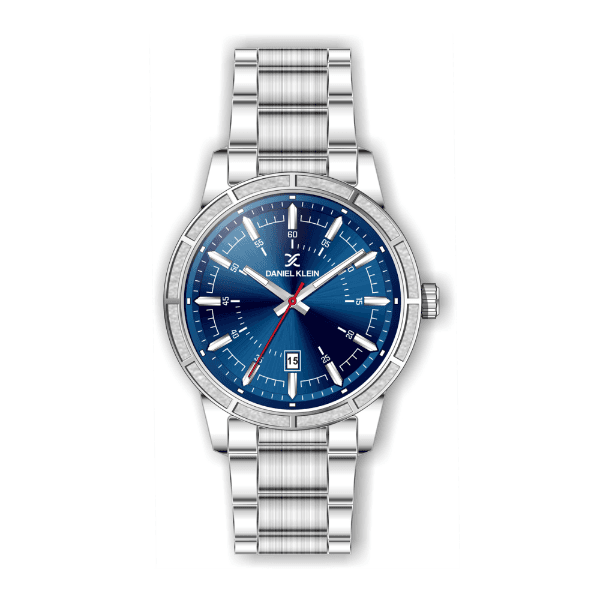 Relógio Analógico Daniel Klein Premium Dk.1.12502-2 Prata