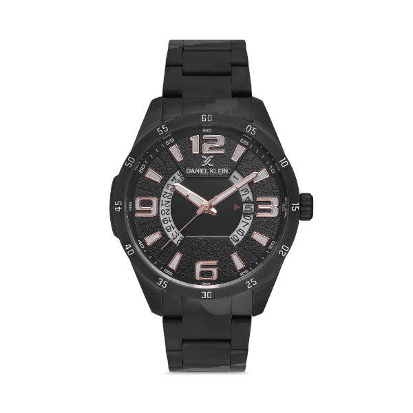 Relógio Analógico Daniel Klein Premium Dk.1.12586-4 Preto Camuflado