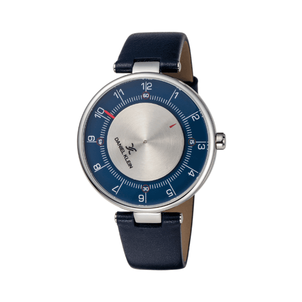 Relógio Analógico Daniel Klein Premium Dk11974-2 Azul Prata