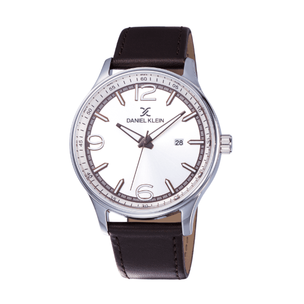 Relógio Analógico Masculino Daniel Klein Premium DK12019-5 - Marrom e Prata