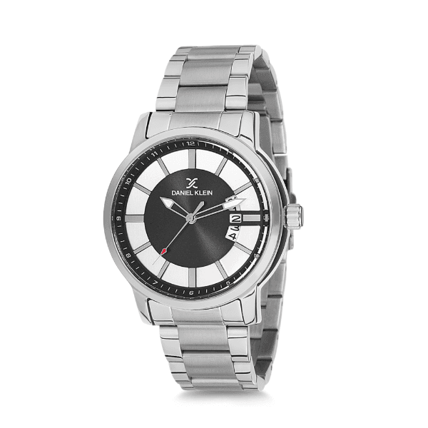 Relógio Analógico Masculino Daniel Klein Premium DK12108-4 - Prata e Preto
