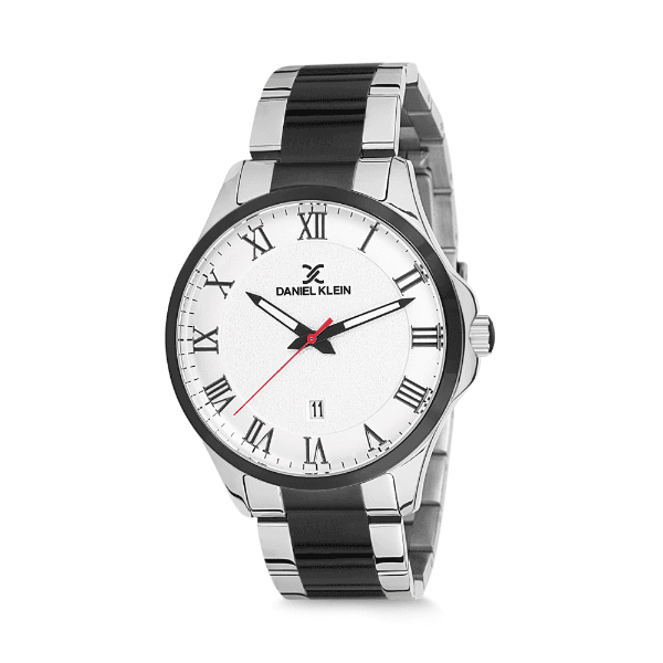 Relógio Analógico Masculino Daniel Klein Premium DK12135-6 - Prata e Preto