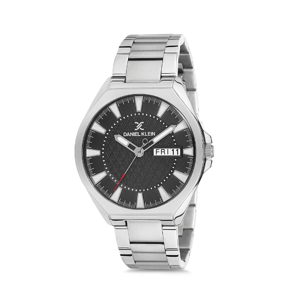 Relógio Analógico Masculino Daniel Klein Premium DK12139-2 - Prata e Preto