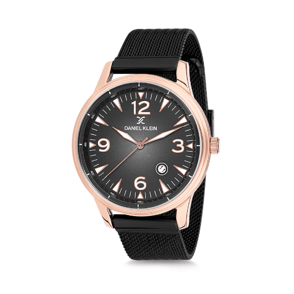 Relógio Analógico Daniel Klein Premium Dk12167-3 Dourado e Preto