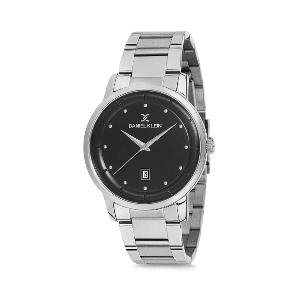 Relógio Analógico Daniel Klein Premium Dk12170-2 Prata e Preto