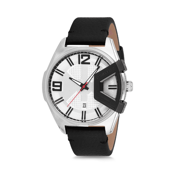 Relógio Analógico Daniel Klein Premium Dk12234-2 Preto e Prata