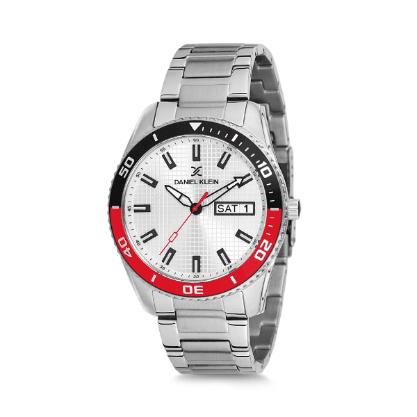 Relógio Analógico Daniel Klein Premium Dk12237-1 Prata