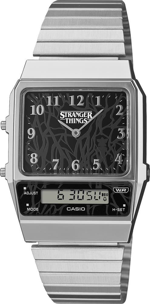 Relógio Casio Aq-800EST-1ADR Stranger Things Analógico Feminino
