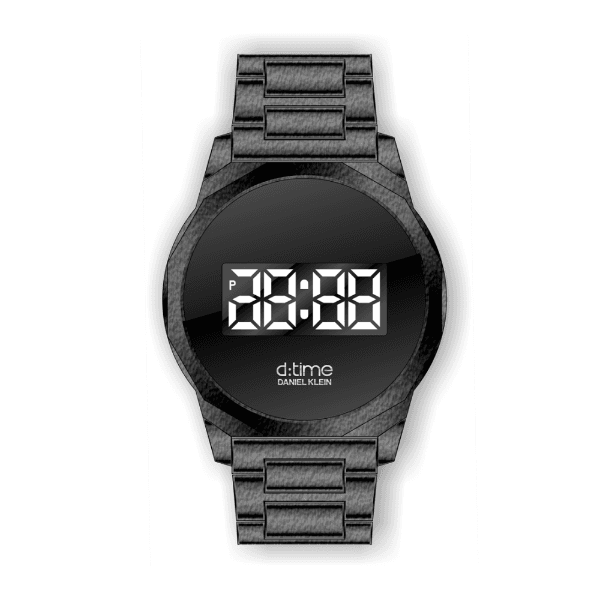 Relógio Digital Masculino Daniel Klein D Time Dk.1.12322-3 Cinza