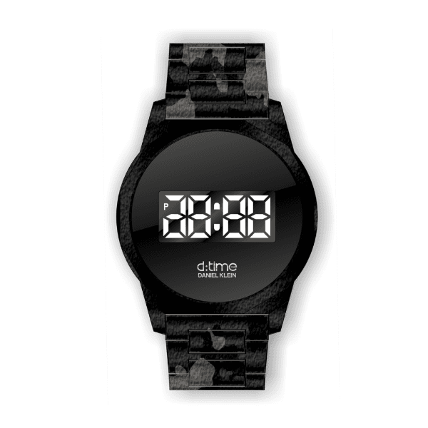 Relógio Digital Masculino Daniel Klein D Time Dk.1.12322-6 Camuflado