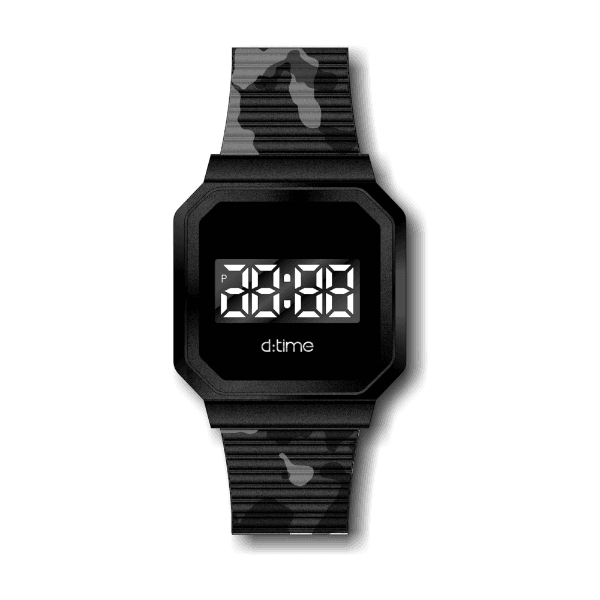 Relógio Digital Masculino Daniel Klein D Time Dk.1.12323-6 Camuflado