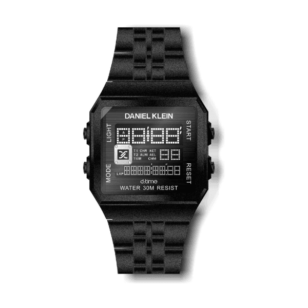 Relógio Digital Daniel Klein D:time Dk.1.12274-4 Masculino Preto