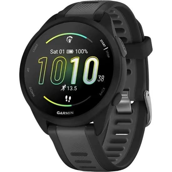 Relógio Garmin Forerunner 165 GPS/Bluetooth Cinza Preto