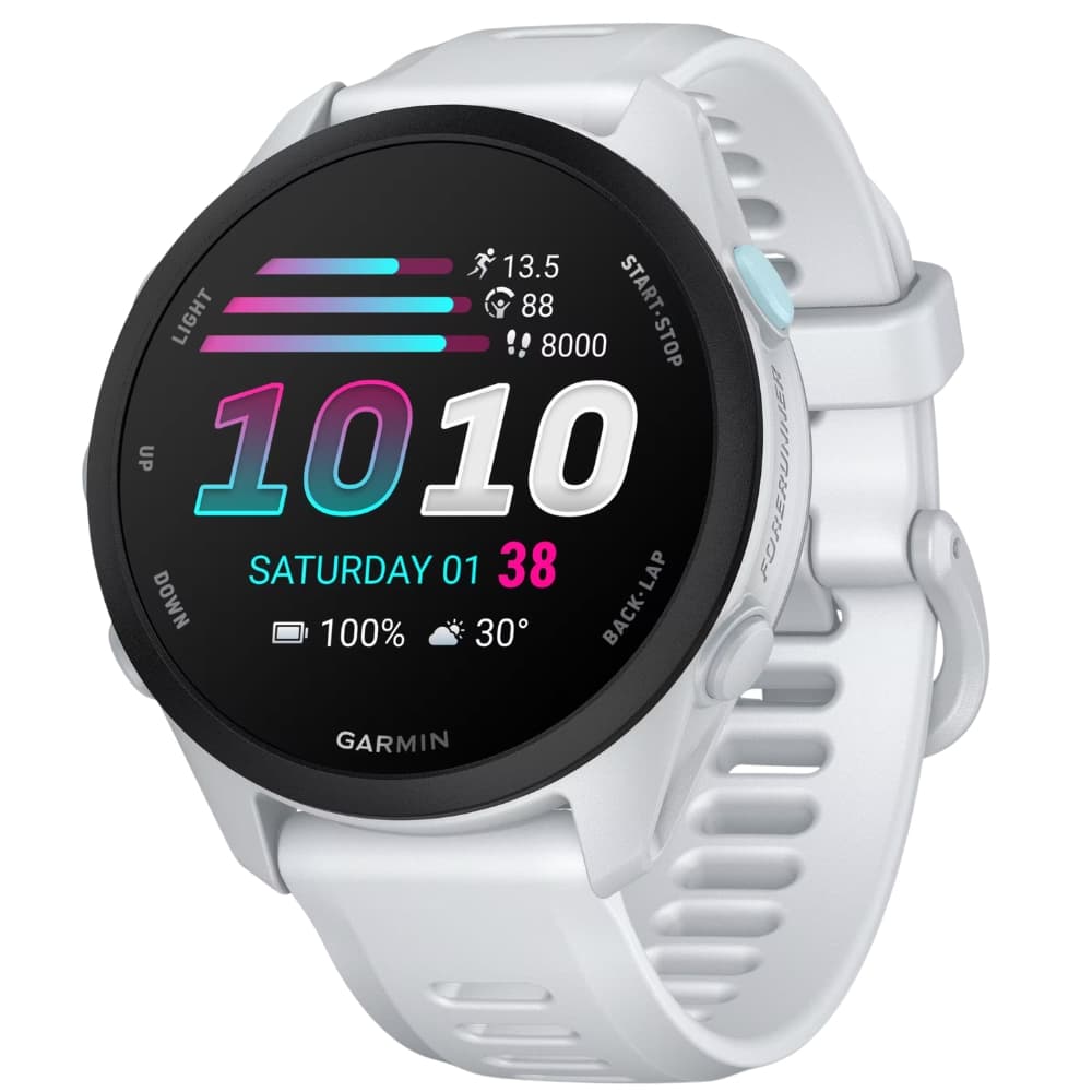 Relógio GPS Garmin Forerunner 70 43MM Whitestone