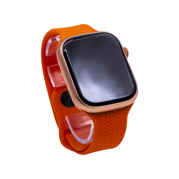 Relógio Inteligente Smartwatch Okpu Wahx Amoled Bluetooth Laranja