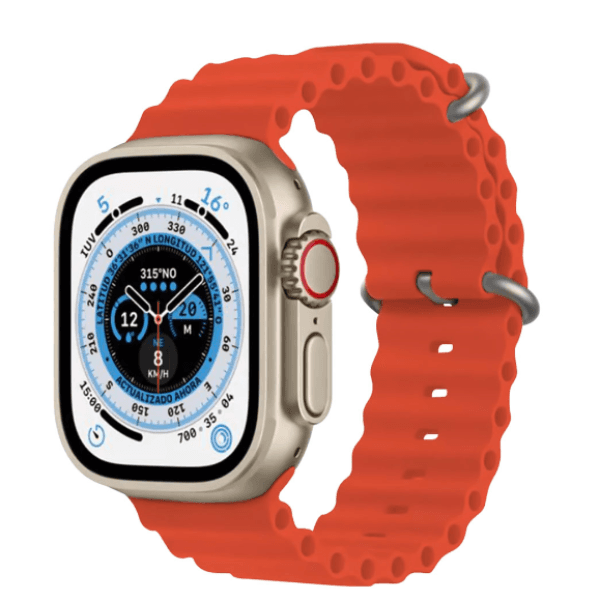 Relógio Inteligente Smartwatch S8 Ultra 49MM com Bluetooth Laranja