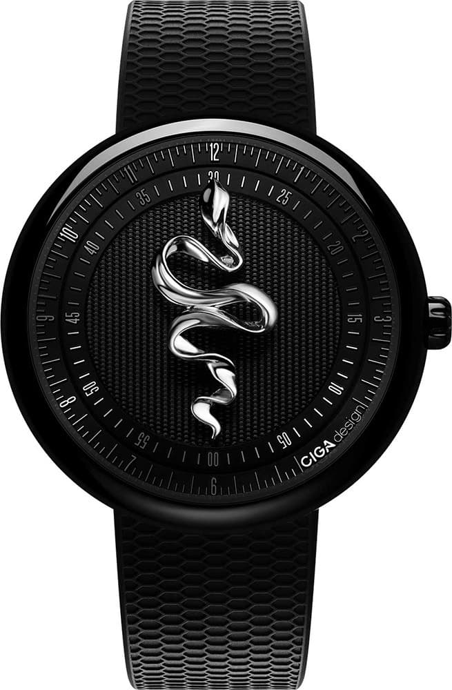 Relógio Masculino Ciga Design Legend of Serpent 925 Silver