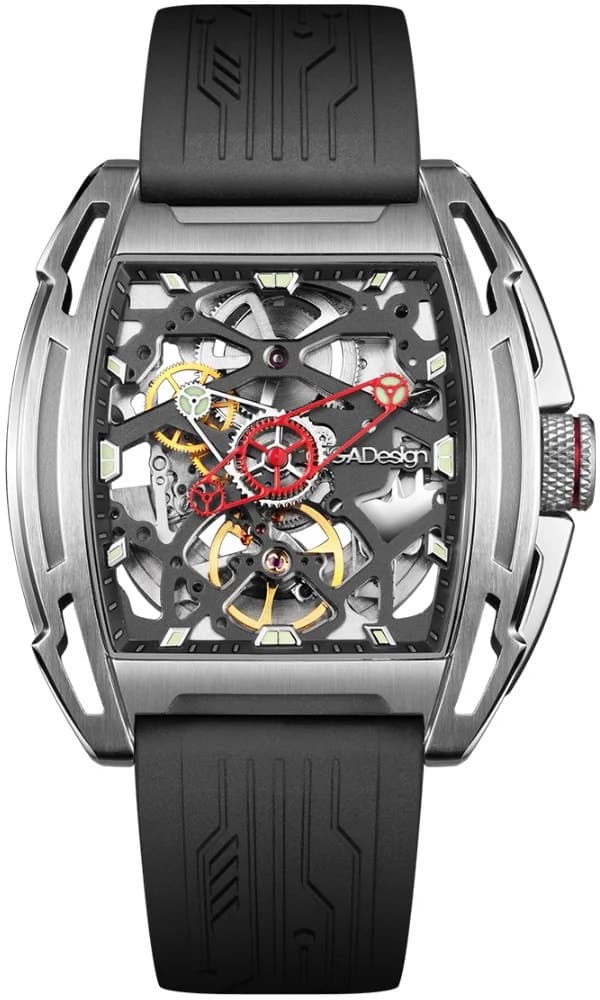 Relógio Masculino Ciga Design Z062-Sisi-W5BK Mecânico Série Z Exploration Prateado
