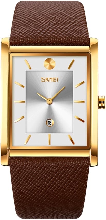 Relógio Skmei 9256 Dourado Prateado - Masculino