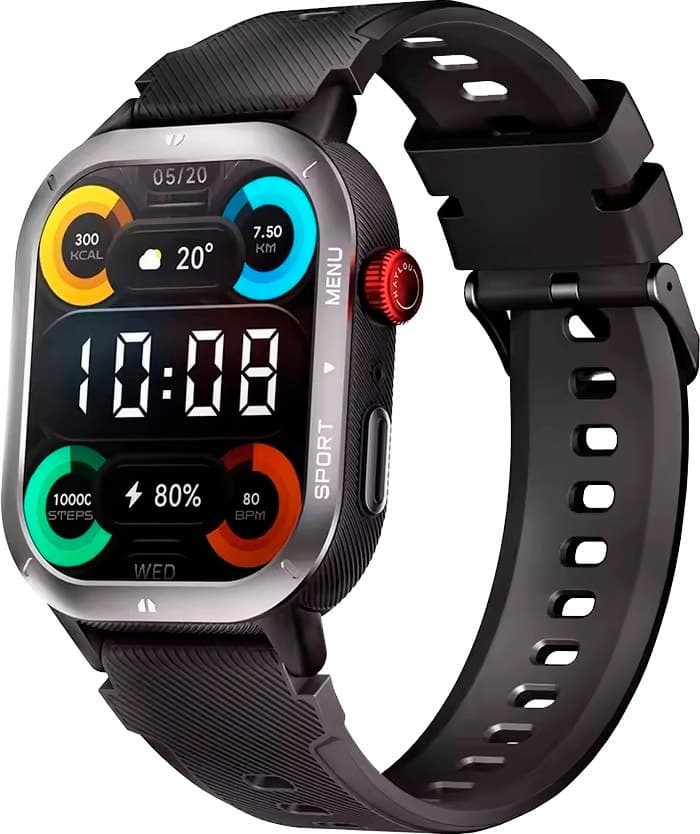 Relógio Smart Haylou Iron Neo Hf014 - Preto