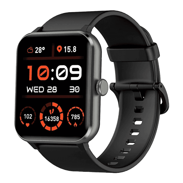 Relógio Smartwatch Blackview R50 com Bluetooth 1.85" Preto