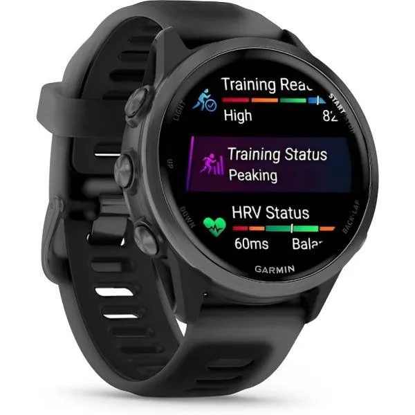 Smartwatch Garmin Forerunner 570 42 Mm - Cinza Ardósia