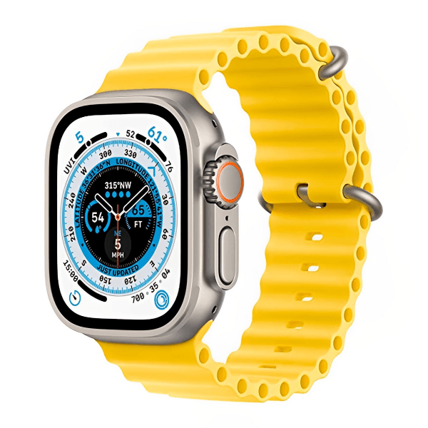 Relógio Smartwatch Luo S8 Ultra 49MM Amarelo