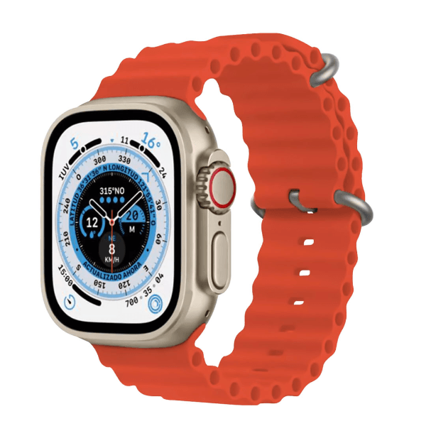 Relógio Smartwatch Luo S8 Ultra 49MM Laranja