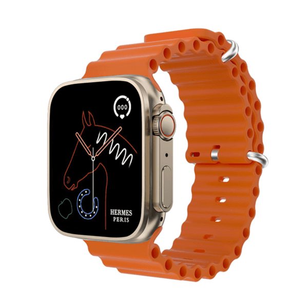 Relógio Smartwatch Luo W8 Ultra 49MM Laranja