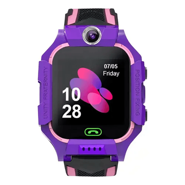 Relógio Smartwatch Quick Kids com GPS, Câmera e Bluetooth Roxo