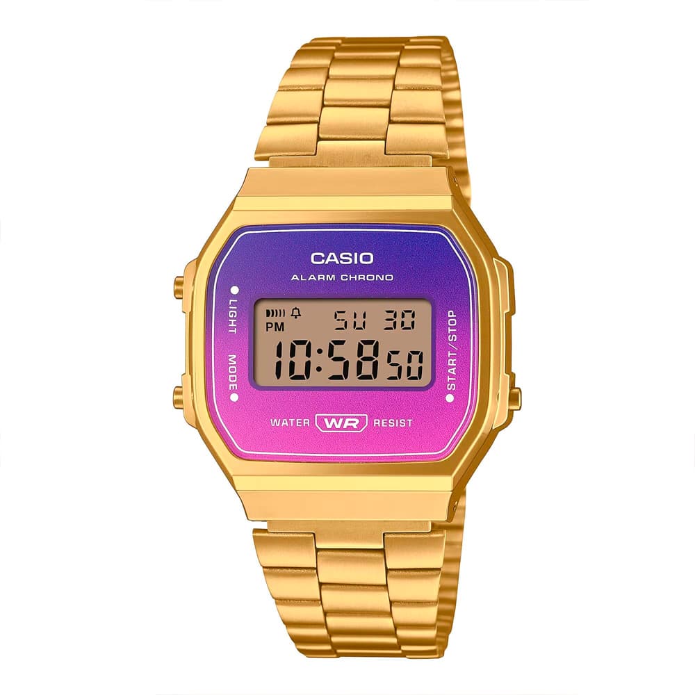 Relógio Unissex Casio A168WERG-2ADF Dourado