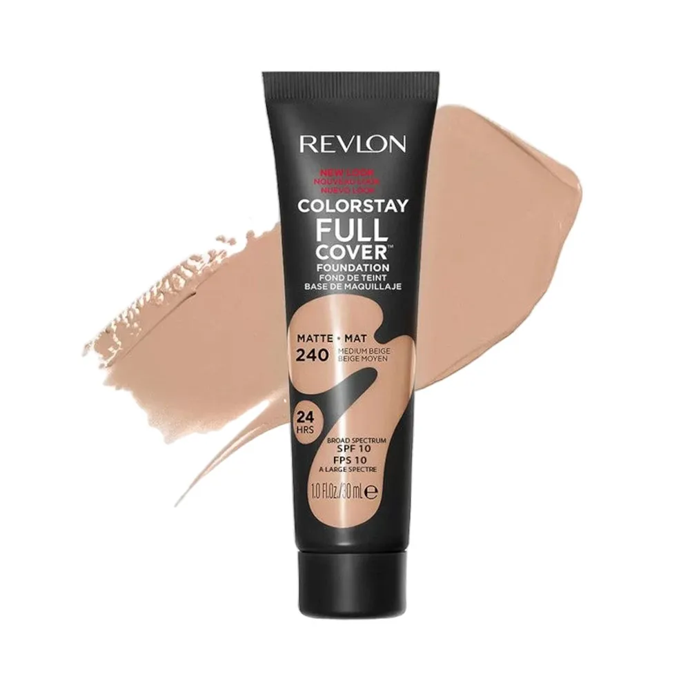 Base Revlon Colorstay Full Cover 240 Medium Beige 30ml