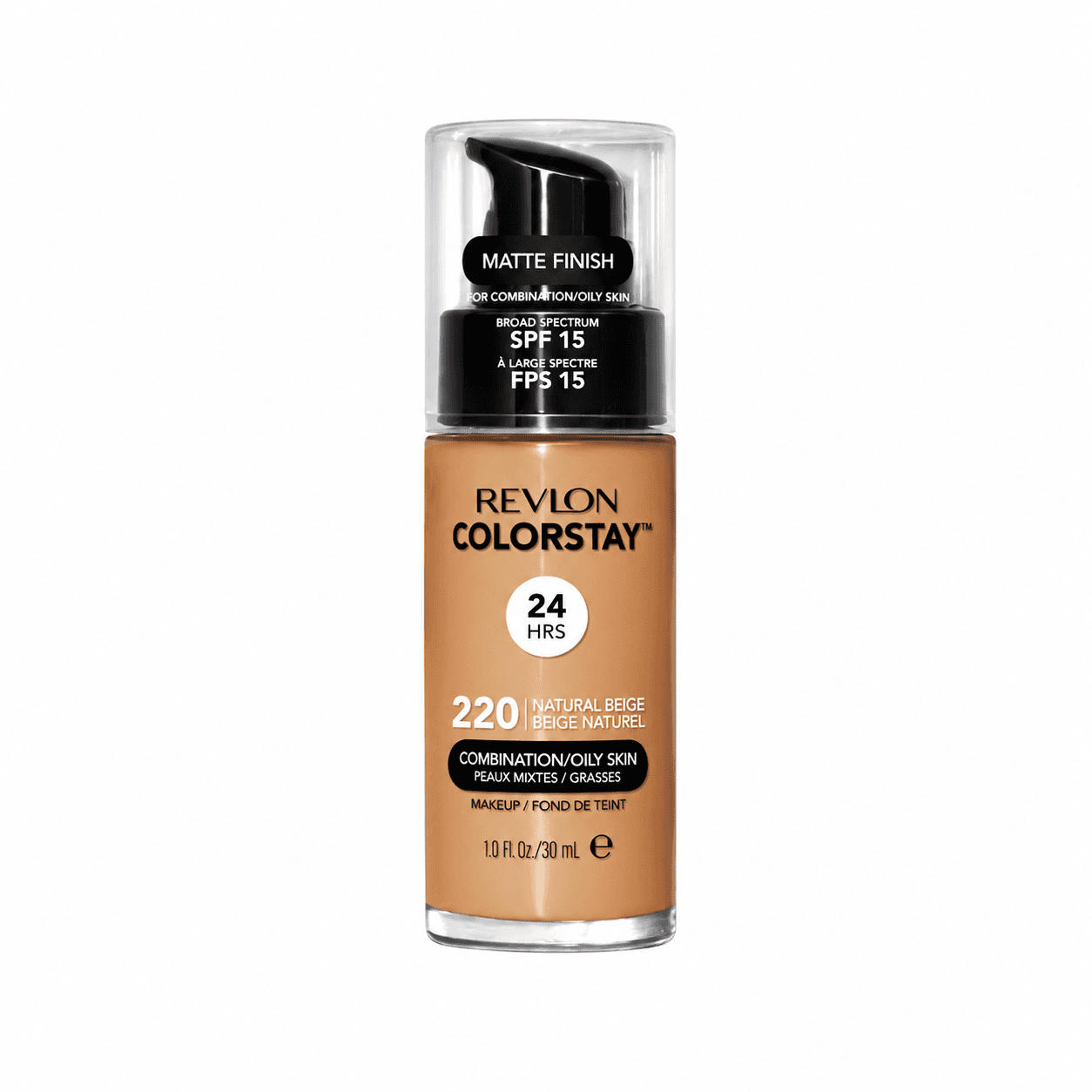 Base Revlon Colorstay Longwear 220 Natural Beige