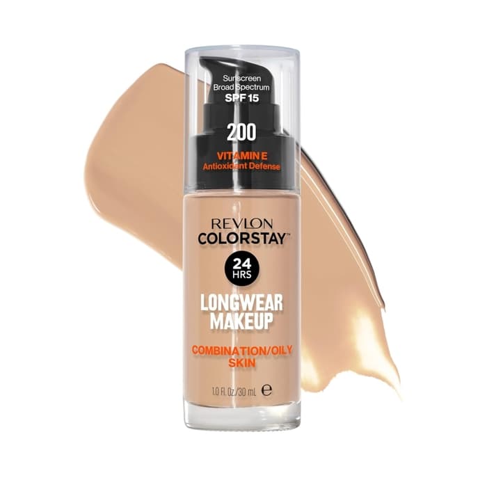 Base Revlon Colorstay para Pele Mista A Oleosa Tono Nude