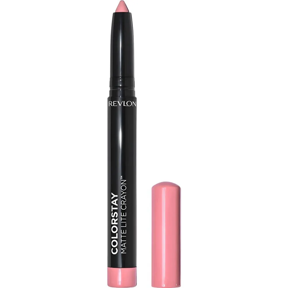 Batom Revlon Colorstay Matte Lite Crayon 001 Tread Lightly