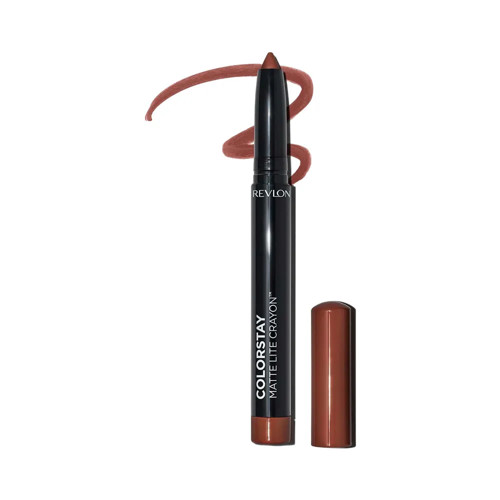 Revlon Lapiz Labial Colorstay Matte Lite Crayon 003 Souffle All Day