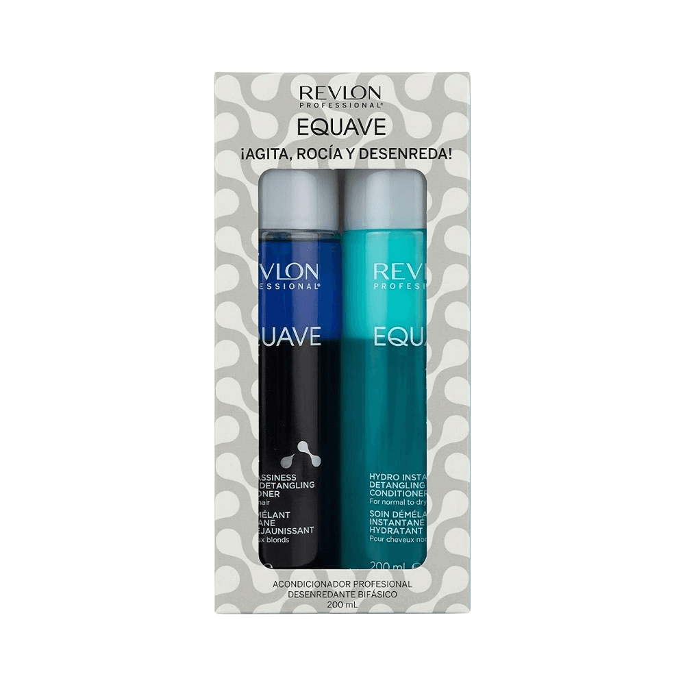 Condicionador Revlon Set Equave Anti Brassiness 200ml + Hydro 200ml